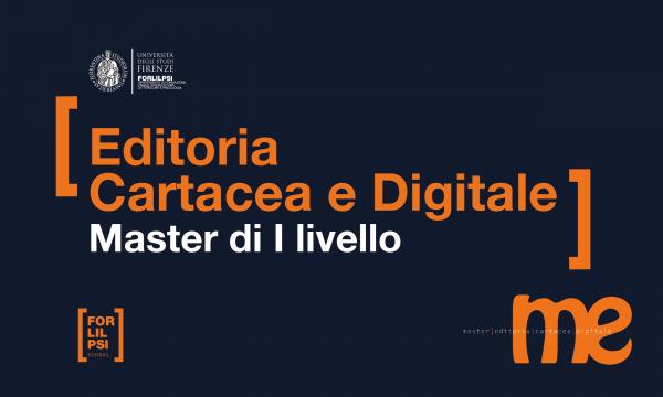 Aperte le ammissioni al Master in Editoria cartacea e digitale