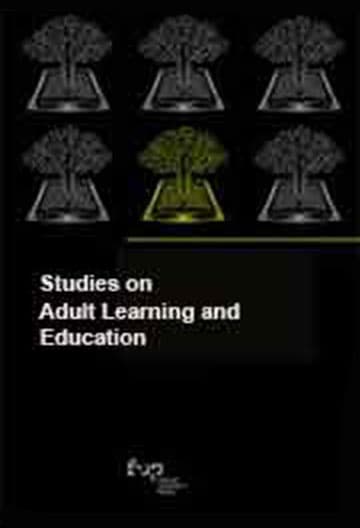 Studies on Adult Learning and Education - cover